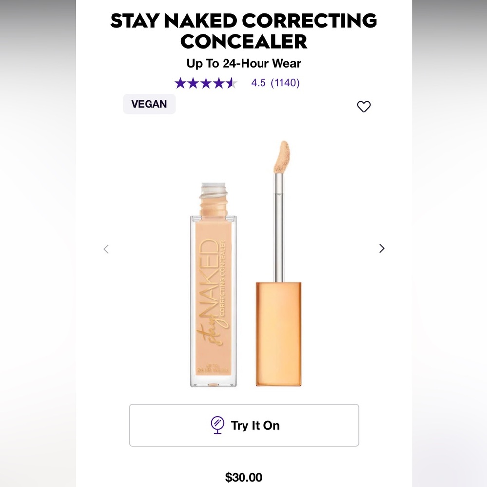 Urban Decay Stay Naked Concealer shade 50NP